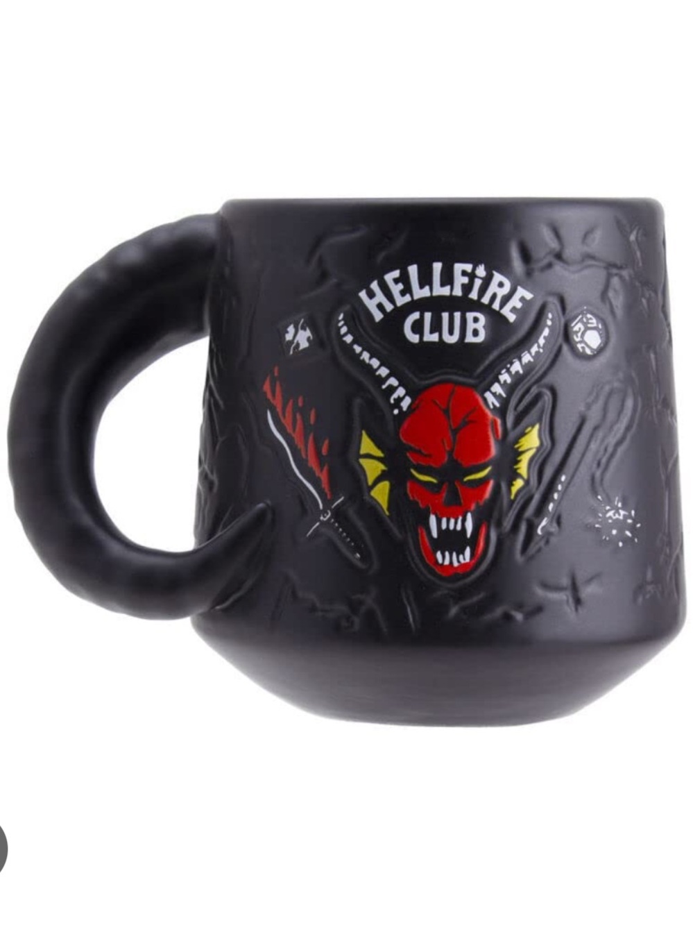 Stranger Things | Hellfire Club Demon Embossed Coffee Mug